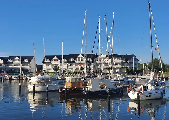 شقة Hafenkiek 55 Exklusiv Wohnen Am Yachthafen Karlshagen